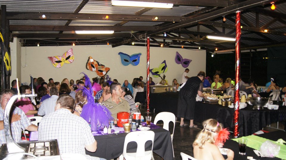 Function hall with people